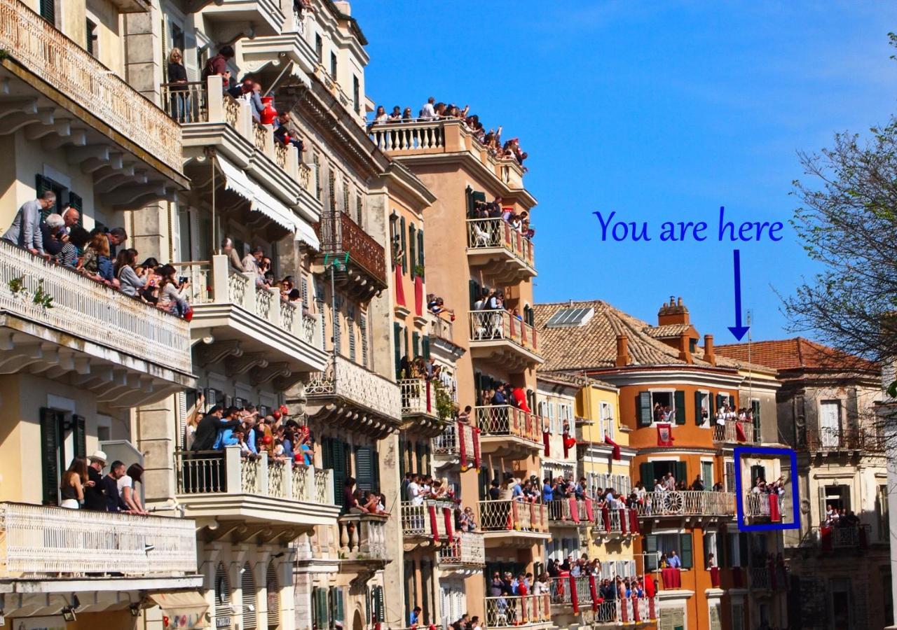 Ideally Situated Corfu Old Town Apartment ภายนอก รูปภาพ
